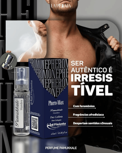 Phero-Max Pamukkale – Perfume Masculino com Feromônio e Essência Afrodisíaca | 15ml