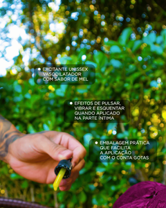Meltesão Excitante Unissex – Vibra, Pulsa e Esquenta