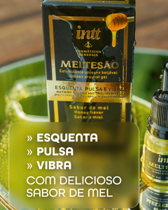 Meltesão Excitante Unissex – Vibra, Pulsa e Esquenta