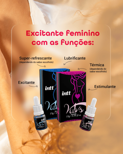 Vulvs Excitante Feminino com Efeito Quente