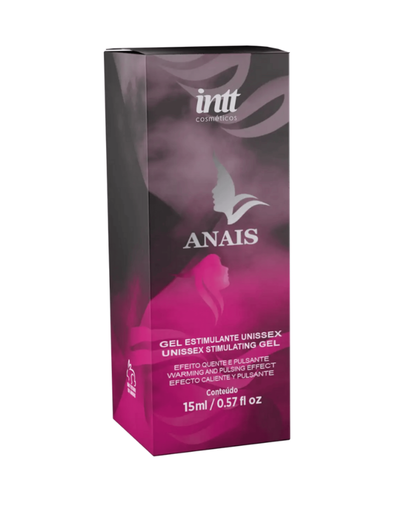 Anais – Gel Excitante Anal com Efeito Quente e Vibratório Sabor Canela  - Único