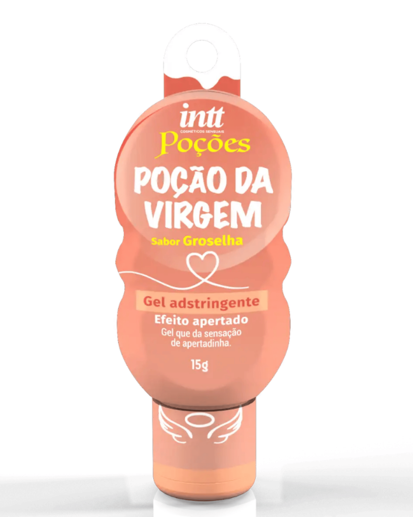 Poção da Virgem – Gel Adstringente Feminino com Aroma de Groselha