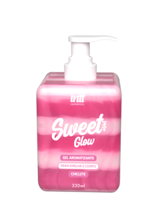 Sweet Glow – Gel Hidratante Beijável sabor Chiclete para Virilha e Corpo 320ml