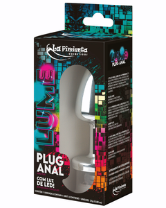 Plug Anal Lume – Com Luzes LED Coloridas | Tamanho P