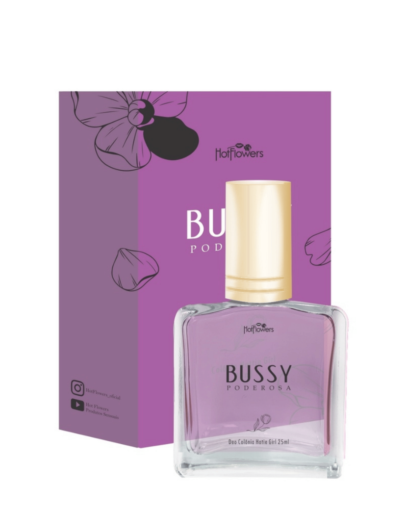 Bussy Poderosa – Desodorante e Perfume Íntimo com Notas Florais Frutadas - Único