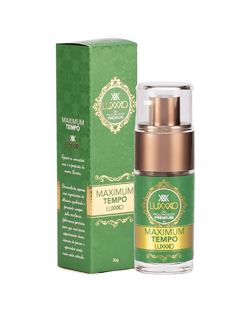 Maximum Tempo – Gel Retardante Masculino Premium com Efeito Refrescante - Único