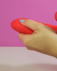 Êxtase - Vibrador com Vai e Vem e Power Finger Estimulador de Clitóris