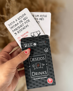 Desejos e Drinks – Jogo de Cartas para Casais