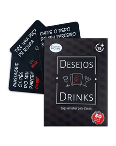 Desejos e Drinks – Jogo de Cartas para Casais