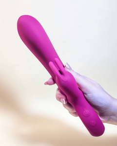 Luna - Vibrador Rabbit de Ponto G com Estimulador de Clitóris