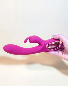 Luna - Vibrador Rabbit de Ponto G com Estimulador de Clitóris
