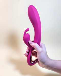 Luna - Vibrador Rabbit de Ponto G com Estimulador de Clitóris