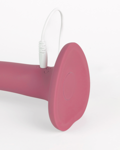 Nina - Dildo com Ventosa e Vibrador Recarregável Go Vibe