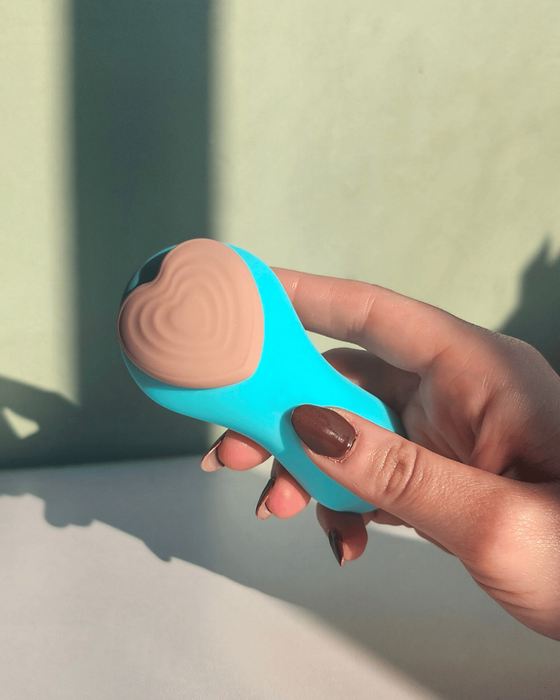 Pleasure Panty - Vibrador de Calcinha com Controle via Aplicativo - Azul