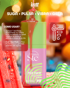 Pico Pulse Excitante Beijável - Suga, Pulsa e Esfria