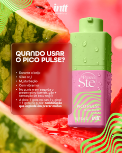 Pico Pulse Excitante Beijável - Suga, Pulsa e Esfria