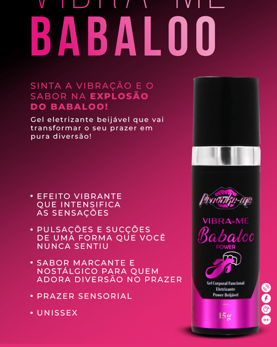 Vibrador e Sugador Líquido Vibra-me Provoke-me - Babaloo