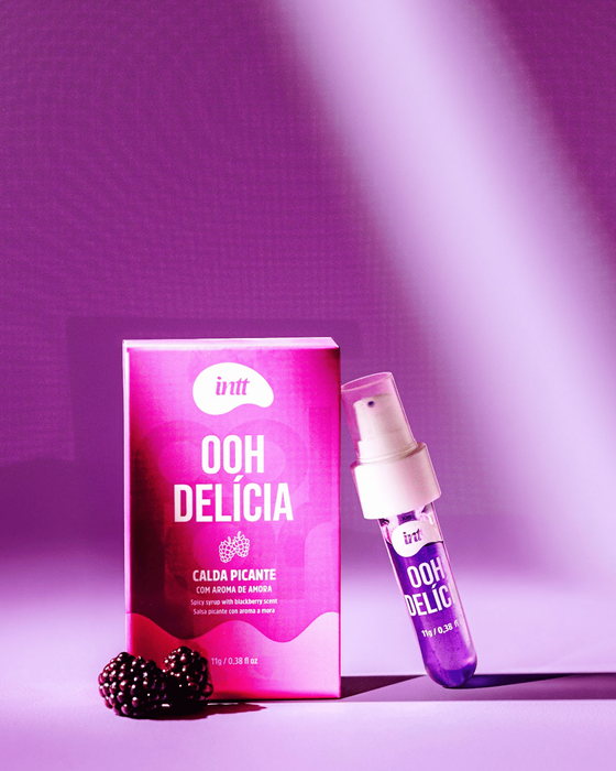 Ooh Delícia – Calda Beijável Picante | Marshmallow · Amora · Morango Azedinho - Amora