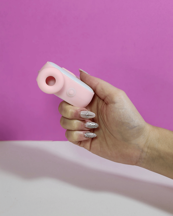 Liz - Dedeira Estimuladora com 10 Modos de Pulsação - Rosa