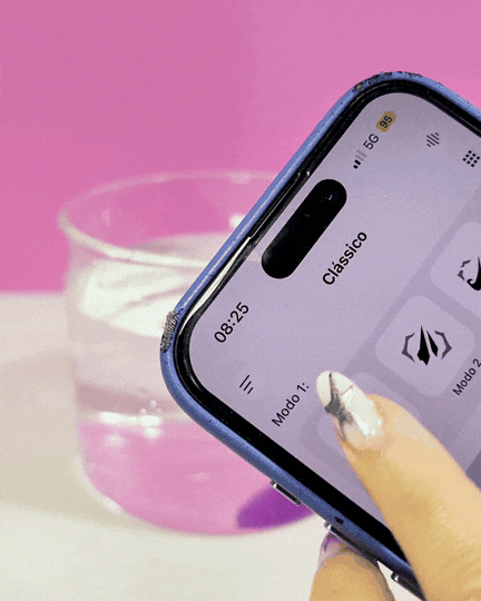 Isa - Vibrador Estimulador de Ponto G e Clitóris com Controle por Aplicativo - Roxo
