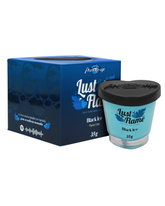 Lust Flame – Vela Beijável para Massagem | Black Ice Efeito Gelado ou Morango Hot Efeito Quente