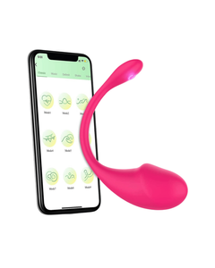 Isa - Vibrador Estimulador de Ponto G e Clitóris com Controle por Aplicativo