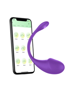 Isa - Vibrador Estimulador de Ponto G e Clitóris com Controle por Aplicativo