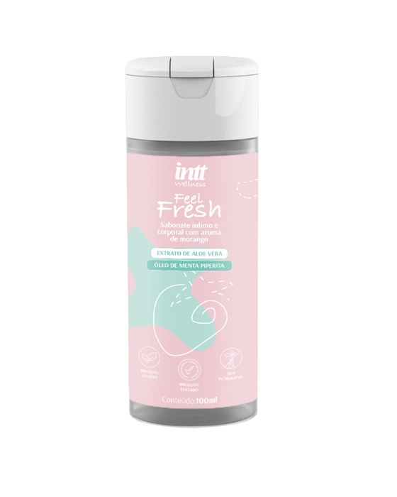 Feel Fresh – Sabonete Íntimo e Corporal com Ativos Naturais - Morango