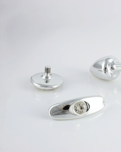 Kit Plug anal Tamanho P Personalizável | Coração, Pedra, Alça,  Alça Cravejada