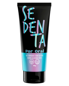 Sedenta – Gel Vibrante para Oral com Jambu e Glitter | Algodão Doce · Cereja Ice · Lollipop