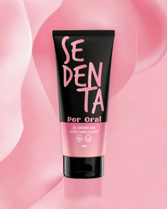 Sedenta – Gel Vibrante para Oral com Jambu e Glitter | Algodão Doce · Cereja Ice · Lollipop