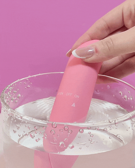 Dolphi - Vibrador Aveludado Golfinho com Estimulador de Ponto G - Rosa