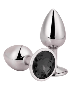 Plug Anal com Pedra – com Base Arredondada | P, M ou G