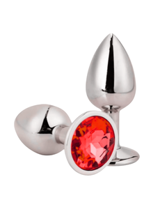 Plug Anal com Pedra – com Base Arredondada | P, M ou G