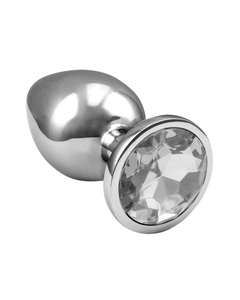 Plug Anal com Pedra – com Base Arredondada | P, M ou G