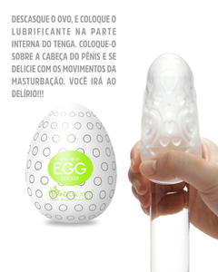 Masturbador Egg com Texturas