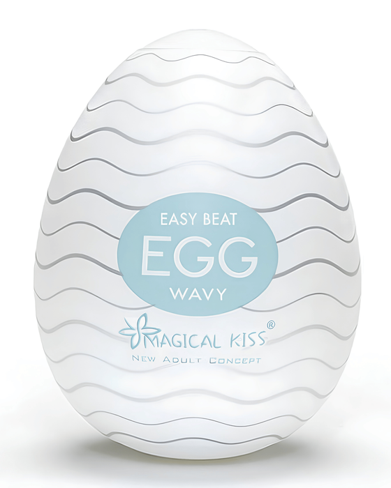 Masturbador Egg com Texturas - Wavy