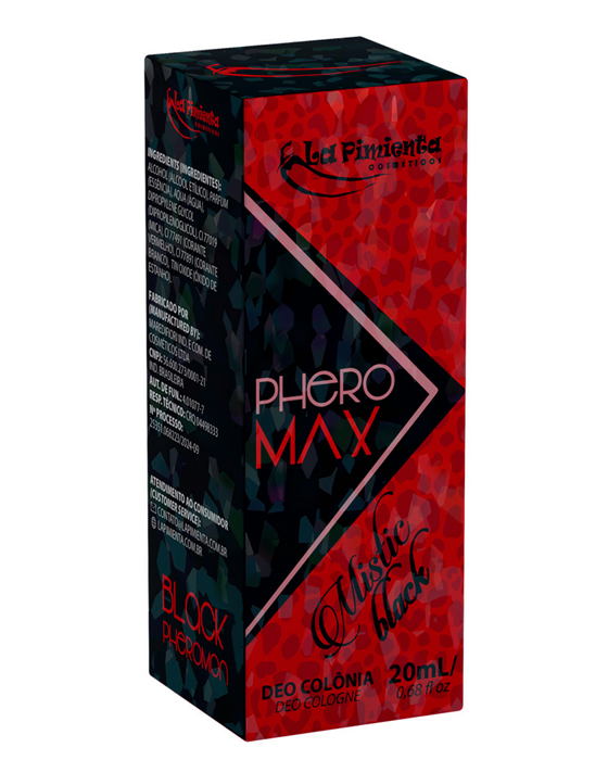 Phero-Max – Perfume Afrodisíaco Unissex  | Mistic Black · Exotic Black - Mistic Black