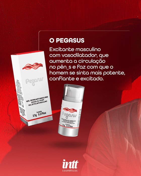 Pegasus – Gel Estimulante Masculino com Efeito Quente - Único